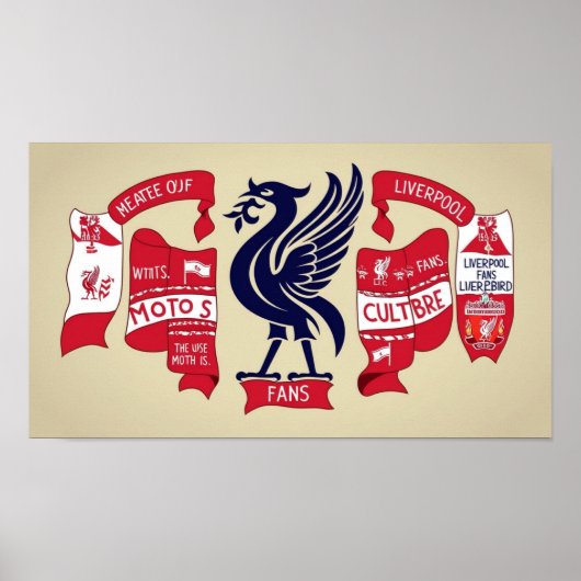 Poster Wall Art Liverpool (Devant)