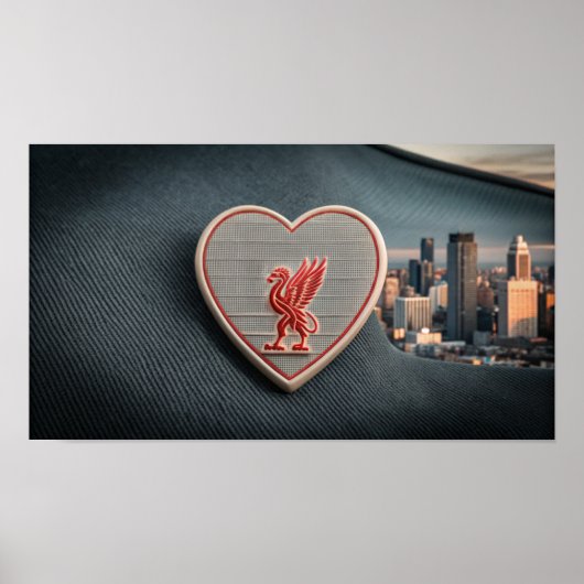 Poster Wall Art Liverpool (Devant)