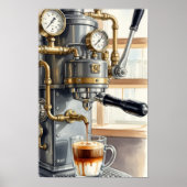 Poster Wall art. Morning mood coffee (Devant)