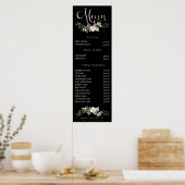 Poster Wall Imprimer Salon Spa Beauticier Menu Tarifs (Cuisine)