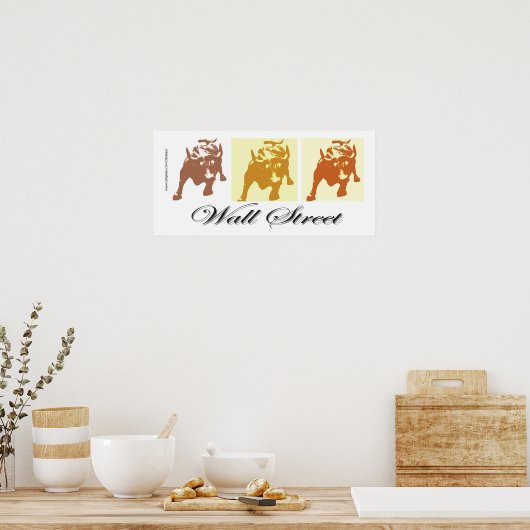 Poster Wall Street (Cuisine)