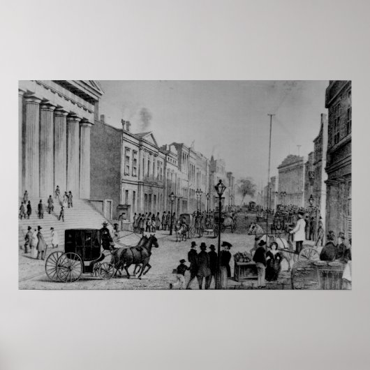 Poster Wall Street 1867 (Devant)