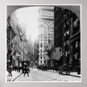 Poster Wall Street 1900 (Devant)