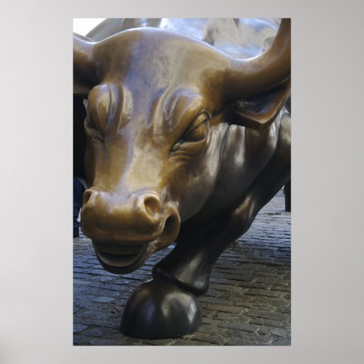 Poster Wall Street Bull (Devant)