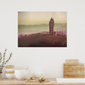 Poster Wallace Monument, Stirling, Écosse (Cuisine)