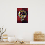 Poster Wallace Tartan & Badge (Cuisine)