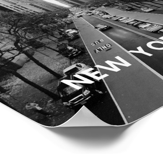 Poster Wallart noir-blanc (Coin)