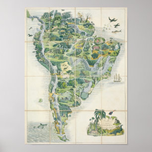 Poster Wallis's New Game of Wanderers in the