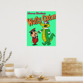 Poster Wally Gator M. Twiddle (Cuisine)