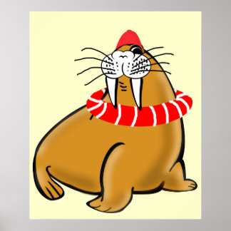 Poster Wally The Walrus Va Nager