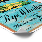 Poster Walnut Hill Rye Whiskey Boston Massachusetts USA (Coin)