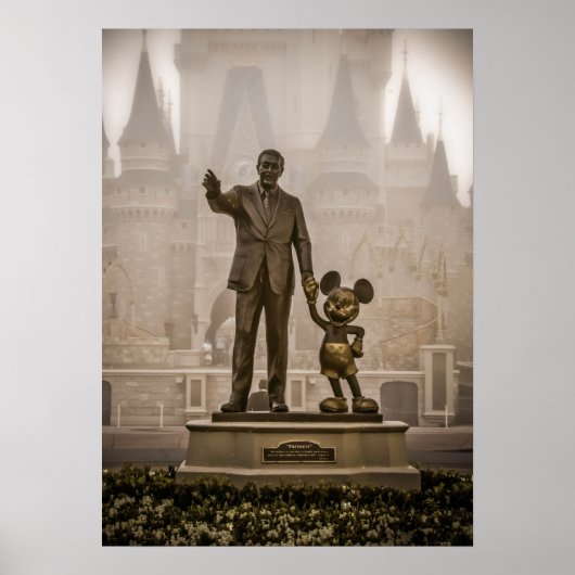 Poster Walt Et Mickey (Devant)