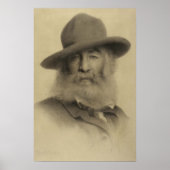 Poster Walt Whitman : Le bon poète gris (Devant)