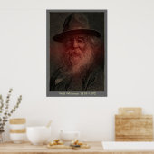 Poster Walt Whitman - Portrait (Cuisine)