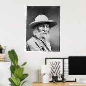 Poster Walt Whitman Portrait alias The Quaker Photo (Bureau à domicile)