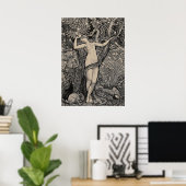 POSTER WALTER CRANE (Bureau à domicile)