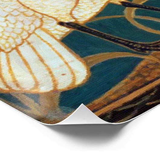 Poster Walter Crane Swan (Coin)