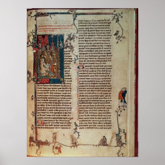 Poster Walter Map raconte l'histoire des aventures (Devant)