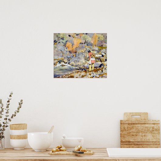 Poster Walter Ufer Après Eux (Cuisine)