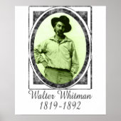 Poster Walter Whitman (Devant)