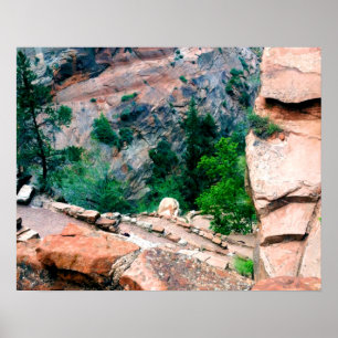 Poster Walters Wiggles Zion National Park Utah