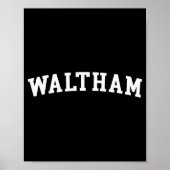 Poster Waltham (Devant)