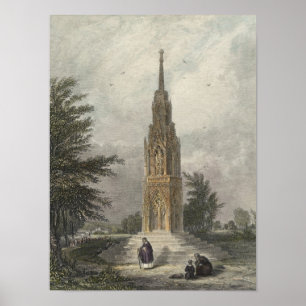 Poster Waltham Cross, c.1820