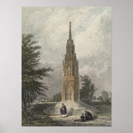 Poster Waltham Cross, c.1820 (Devant)