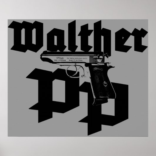 Poster Walther PP (Devant)