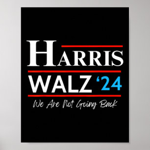 Poster Waltz 2024 Election Kamala Harris Tim Waltz 2024 &