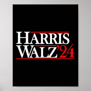 Poster Walz 24 Président Kamala 2024