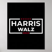 Poster WAlzheimer 2024 Tim W Kamala Harris Élection améri (Devant)