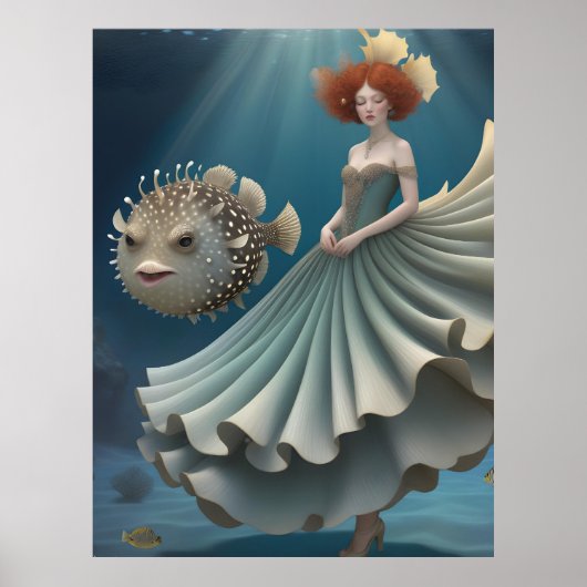 Poster Wanda et Pufferfish (Devant)