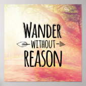 Poster Wander Without (Devant)