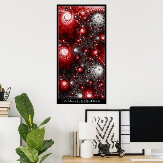 Poster Wanderer (Bureau à domicile)