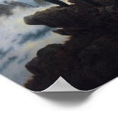 Poster Wanderer au-dessus de la mer du brouillard (Friedr (Coin)