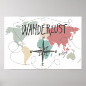 Poster Wanderlust (Devant)