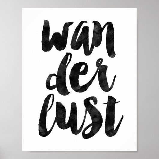 Poster Wanderlust (Devant)