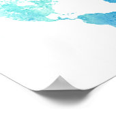 Poster Wanderlust Watercolor (Coin)