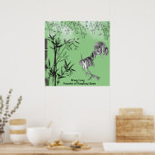 Poster Wang Lang Fondateur de Tanglang Quan (Cuisine)