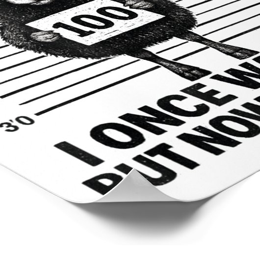 Poster Wanted I Once Was Lost Funny Sheep Quotes Jesus Ch (Coin)