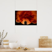 Poster Wapcn Chow Chow Sleeping (Cuisine)