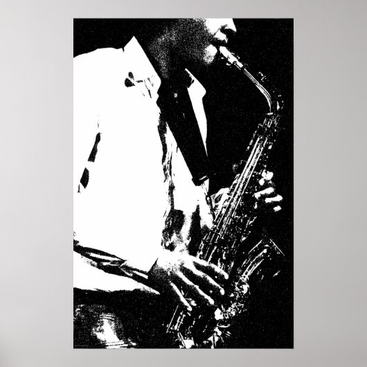 Poster Wapcn saxophone (Devant)