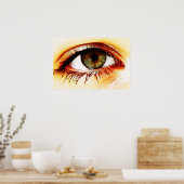 Poster Wapcna des yeux (Cuisine)