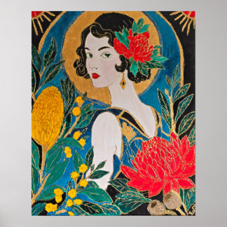 Poster Waratah belle