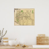 Poster Wards 11, 13 de Pittsburgh, Pennsyvania (Cuisine)