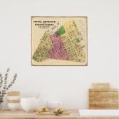 Poster Wards 5, 7-8 de Pittsburgh, Pennsyvania (Cuisine)