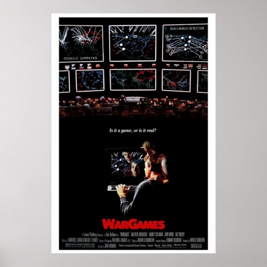 Poster WarGames 1983 (Devant)