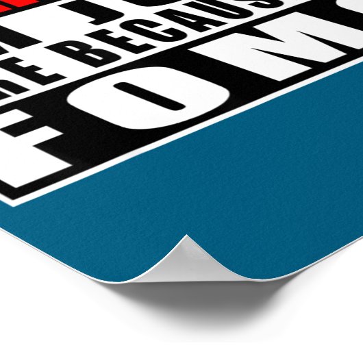 Poster Warning I'm Just Here Because Of Fomo Funny Quote  (Coin)