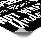 Poster Warning I'm Only Resnsible For What I Say Funny (Coin)